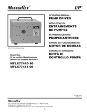 Masterflex MFLX77411-00 Manual De Funcionamiento