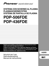 Pioneer PDP-506FDE Manual De Instrucciones