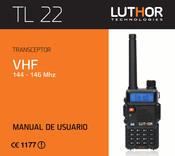 Luthor TL 22 Manual De Usuario