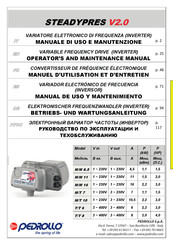 PEDROLLO T/T 8 Manual De Uso Y Mantenimiento