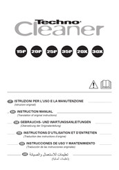 Techno Cleaner 25P Instrucciones De Uso Y Mantenimiento