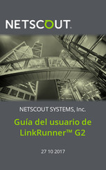 NETSCOUT LinkRunner G2 Guia Del Usuario