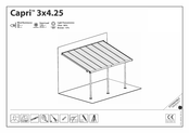 Palram Capri 3x4.25 Manual De Instrucciones