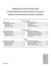 Sears 4GNTW4400 Instrucciones De Instalación