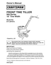 Craftsman 917.297016 Manual De Instrucciones