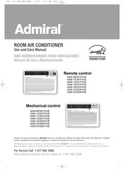 Admiral AAW-24CM3FHUE Manual De Uso Y Mantenimiento