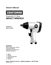 Craftsman 875.191180 Manual De Instrucciones