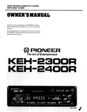 Pioneer KEH-2400R Manual De Instrucciones