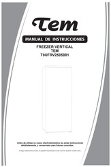 TEM T0UFRV2505001 Manual De Instrucciones