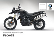 BMW Motorrad F 800 GS 2016 Manual De Instrucciones