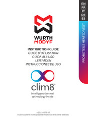 Würth clim8 LIP-805060-2S Instrucciones De Uso