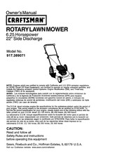 Craftsman 917.389071 Manual De Instrucciones