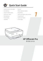 HP OfficeJet Pro 8120e Serie Guia De Inicio Rapido