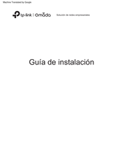 TP-Link Omada SG3210X-M2 Guia De Instalacion