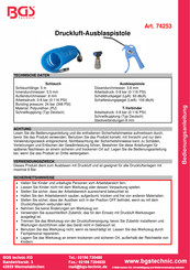 BGS technic 74253 Manual De Instrucciones