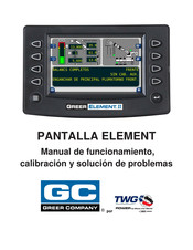 GREER Company Element II Manual De Funcionamiento