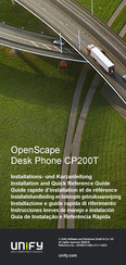 Unify OpenScape CP200T Instrucciones Breves De Manejo E Instalación