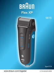 Braun FLEX XP 5615 Manual