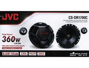 JVC CS-DR1700C Manual