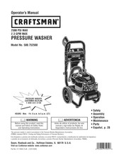 Craftsman 580.752560 Manual Del Operador