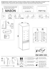 XONOX MASON X12 B8 T10 Instrucciones De Montaje