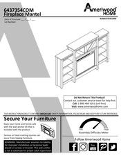 Ameriwood HOME 6437354COM Manual Del Usuario