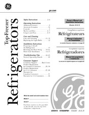 GE 18 Serie Manual Del Propietario E Instalación