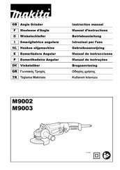 Makita M9003 Manual De Instrucciones