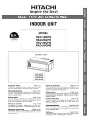 Hitachi RAD-35QPB Manual De Instrucciones