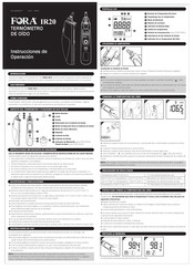 Fora IR20 Instrucciones De Operación