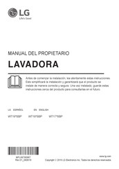 LG WT17 SBP Serie Manual Del Propietário