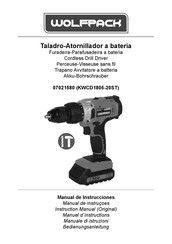 WolfPack KWCD1805-20ST Manual De Instrucciones