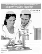 Bosch DUH30152UC Guía De Uso Y Cuidado