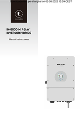 Taurus IH-8000-M Manual De Instrucciones