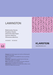 Klarstein LAMINGTON Manual Del Usuario