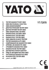 YATO OBD2 Manual Original