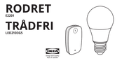 IKEA RODRET E2201 Manual Del Usuario