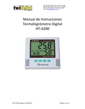 Twilight HT-A200 Manual De Instrucciones