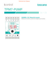 toscano TPM7-PUMP Manual De Usuario