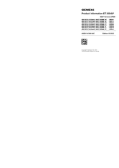 Siemens ET 200iSP Información Del Producto