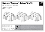 Palram Essence 8x12 Manual Del Usuario