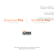 ZUMEX ESSENTIAL PRO Manual De Usuario