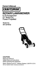 Craftsman 917.377812 Manual Del Propietário