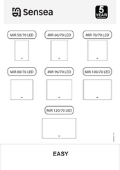 SENSEA ESSENTIAL MIR 60/70 LED Manual Del Usuario