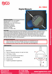 BGS technic 1938-2 Manual De Instrucciones