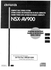 Aiwa NSX-AV900 Manual De Instrucciones