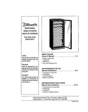 Danby Silhouette DWC612BLP Manual Del Propietário