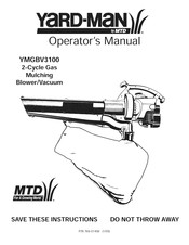 MTD YARD-MAN YMGBV3100 Manual Del Operador