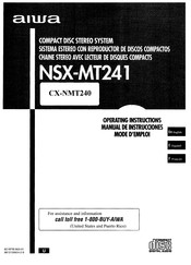 Aiwa CX-NMT240 Manual De Instrucciones