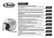Arai Helmet SZ-R EVO Instrucciones De Uso